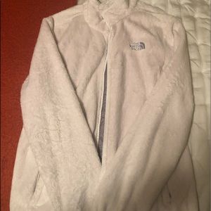 North Face White Soft Jacket